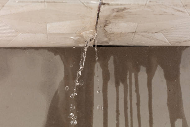 Professional Sewage Cleanup technician working in Plainview, TX